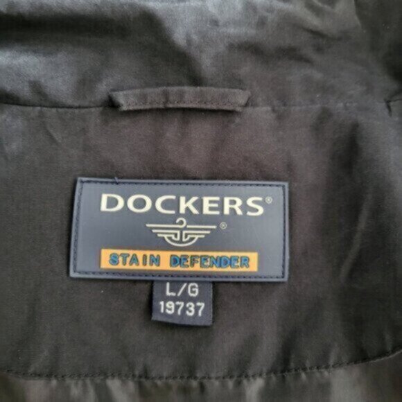 DOCKERS Bomber Rain  Jacket Men's Sz Lrg - Picture 3 of 12